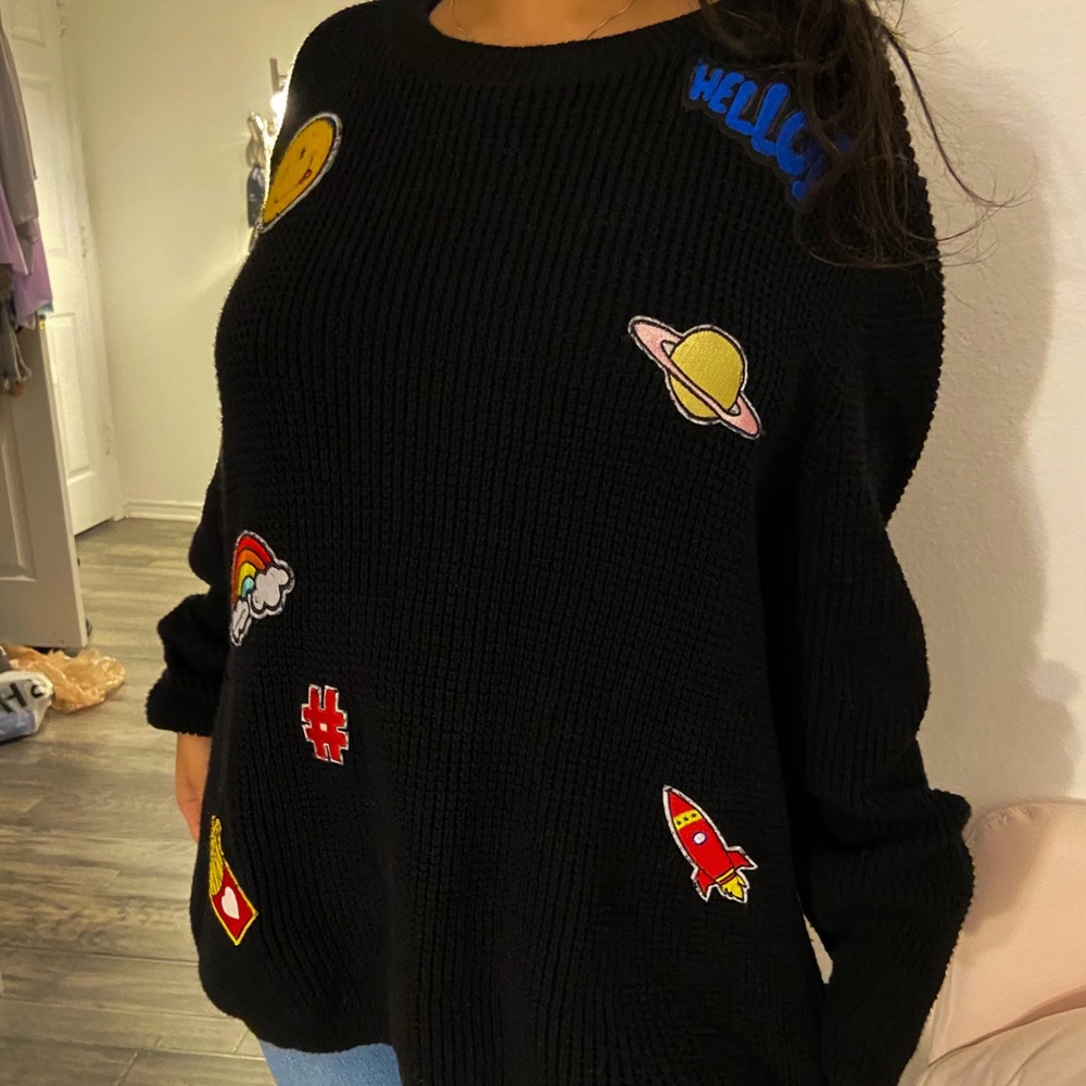 Oversized sweatshirt